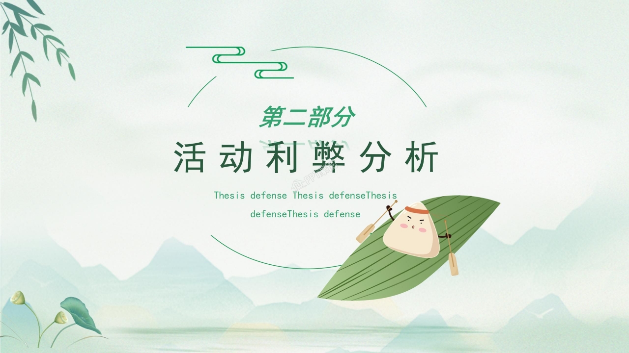 端午节活动策划方案ppt模板