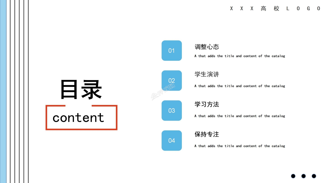 高考经验交流会ppt模板