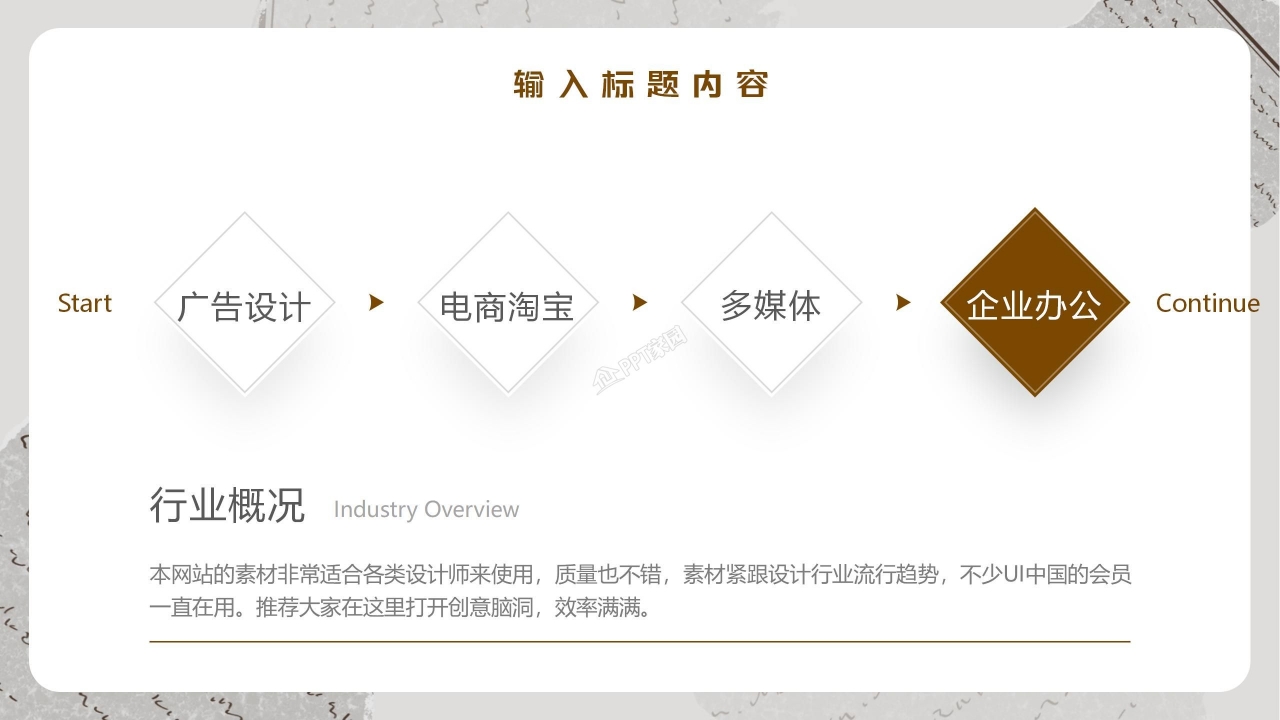 新媒体运营服务ppt模板