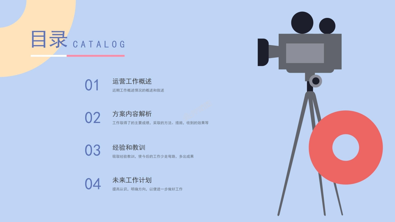 新媒体运营计划ppt模板