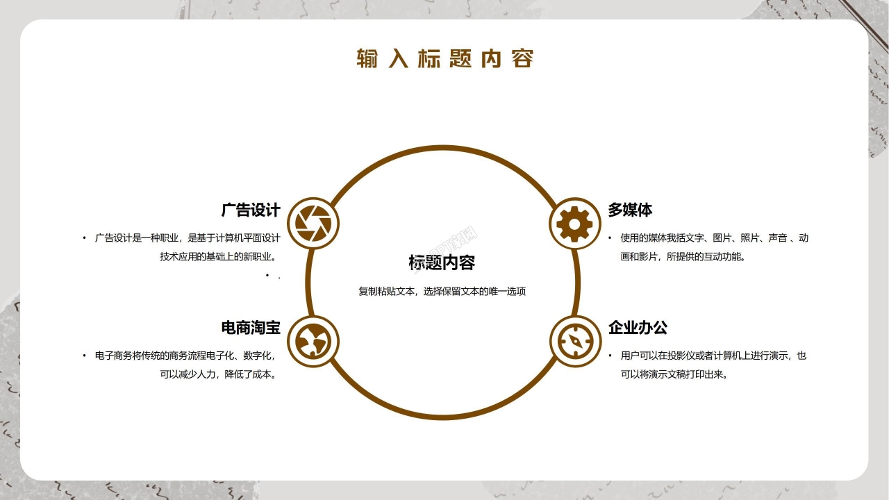 新媒体运营服务ppt模板