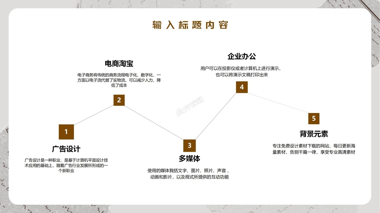 新媒体运营服务ppt模板