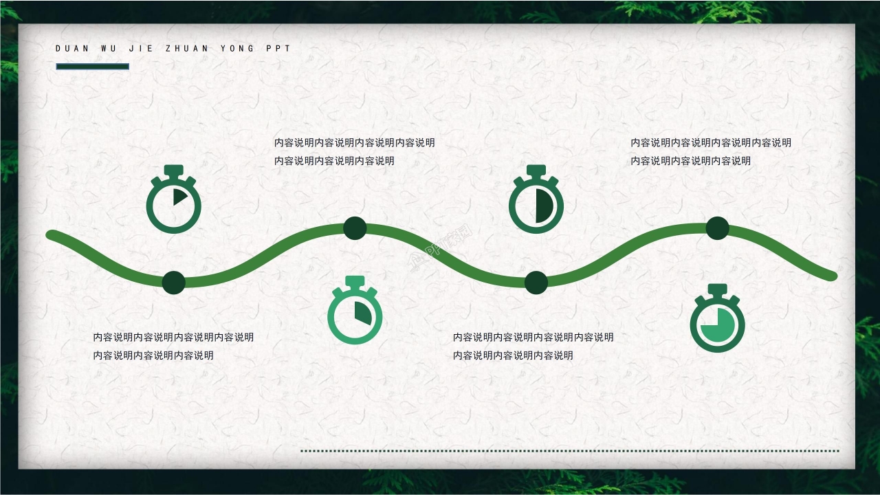 关于介绍端午节的ppt模板