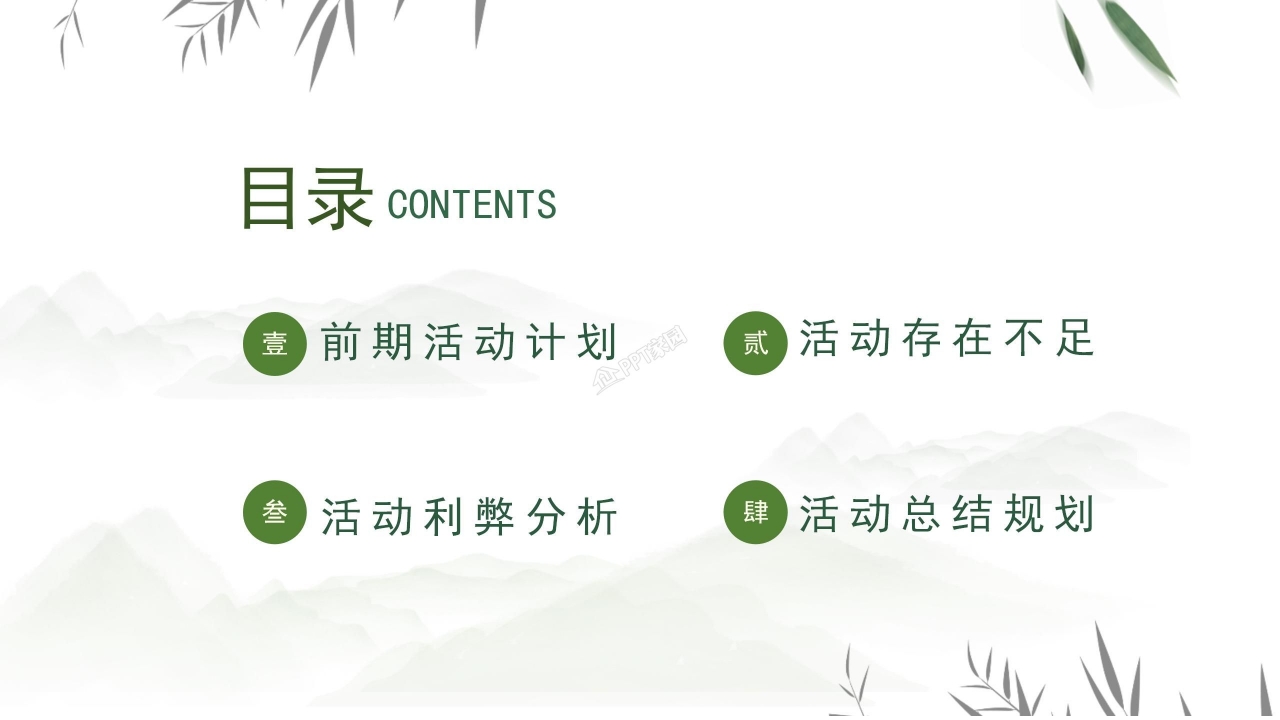 端午节活动策划PPT模板