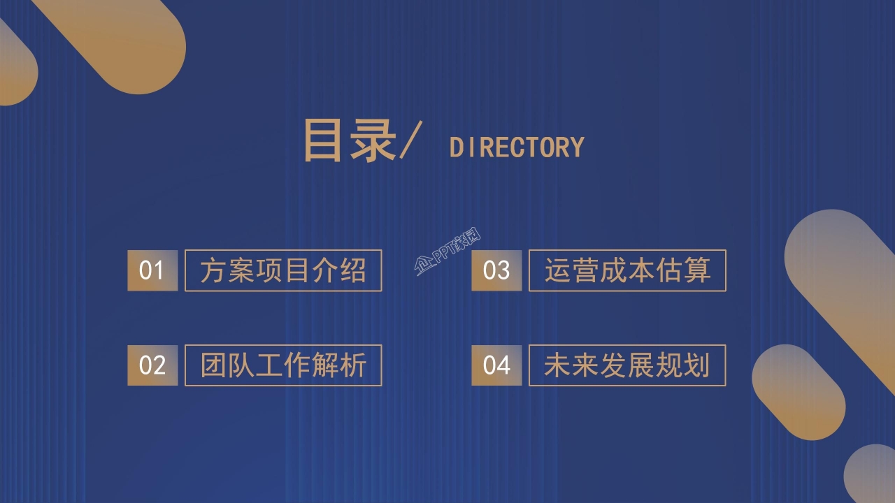 品牌运营推广方案ppt模板
