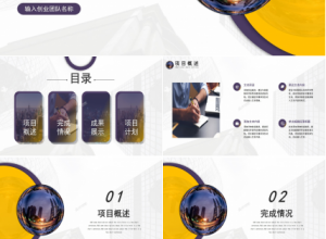 品牌运营计划书ppt模板下载推荐