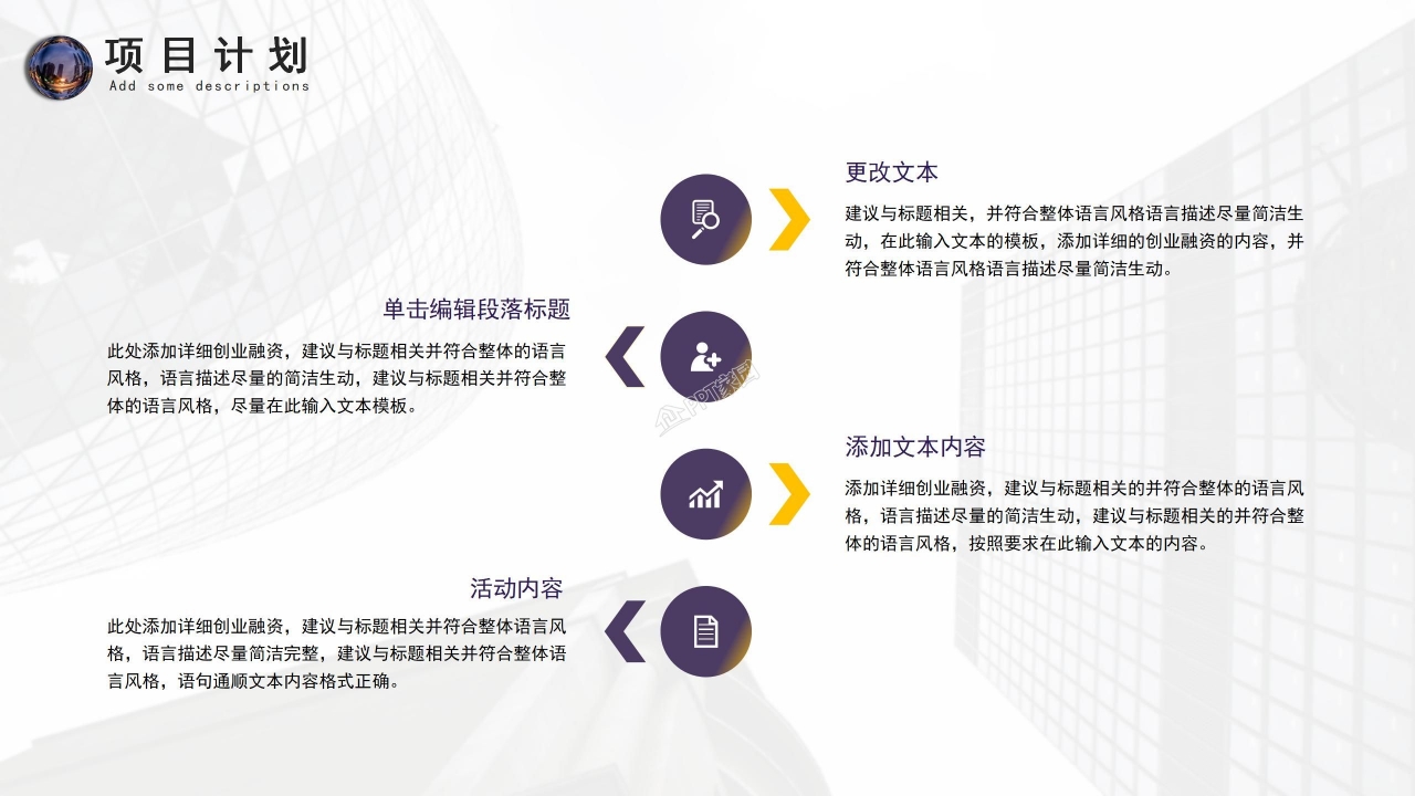 品牌运营计划书ppt模板