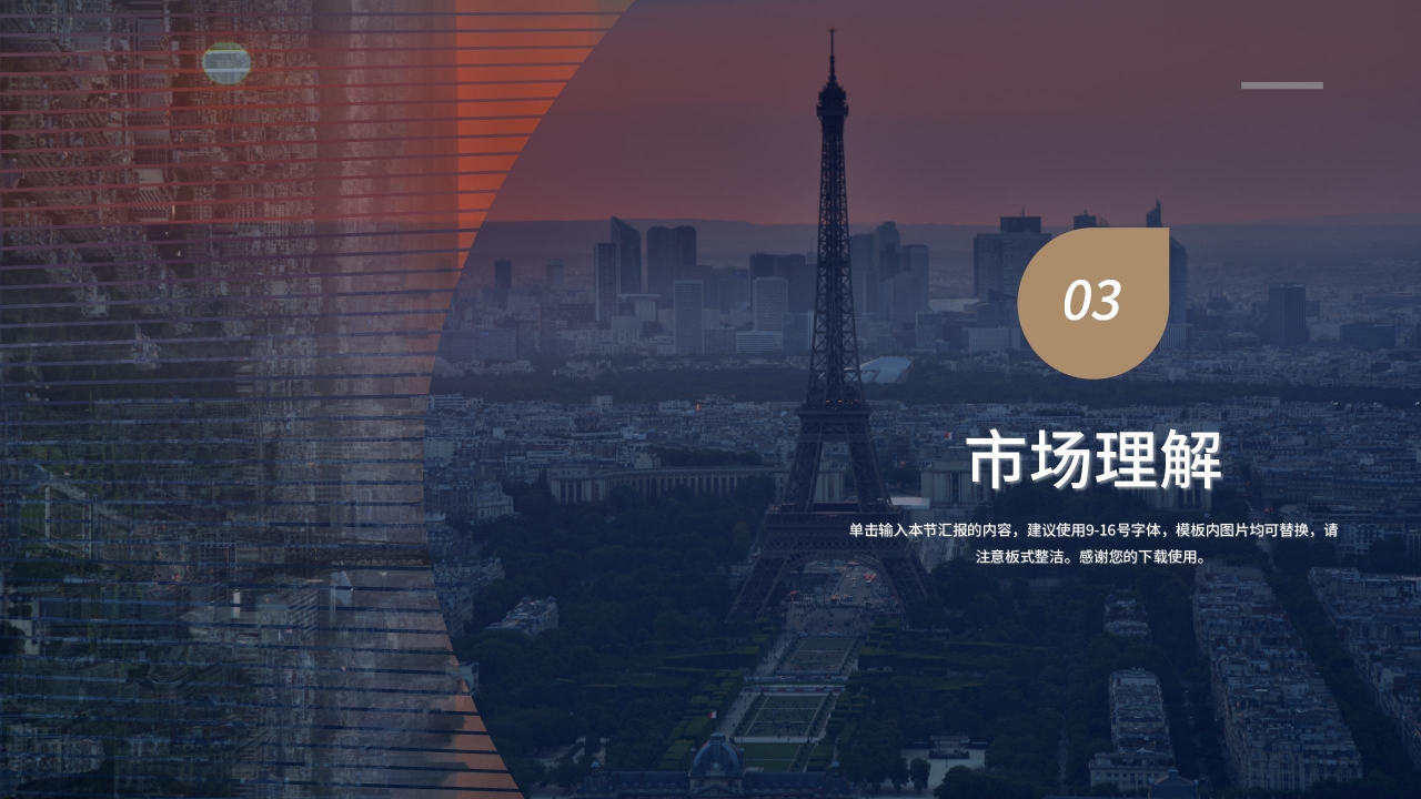 商务大气市场营销品牌分析发展介绍PPT模板