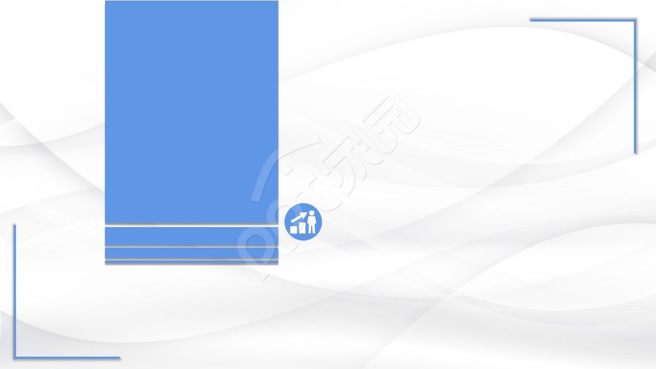 清新简约营销方案策划培训市场调查ppt背景图片