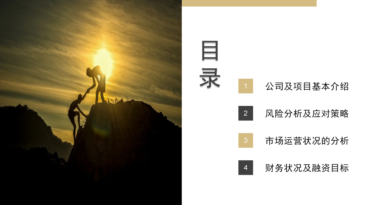 灰色商务互联网商业计划书项目介绍分析报告PPT模板