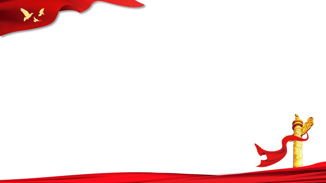 红色大气党政党建年终工作总结计划汇报述职报告ppt背景图片