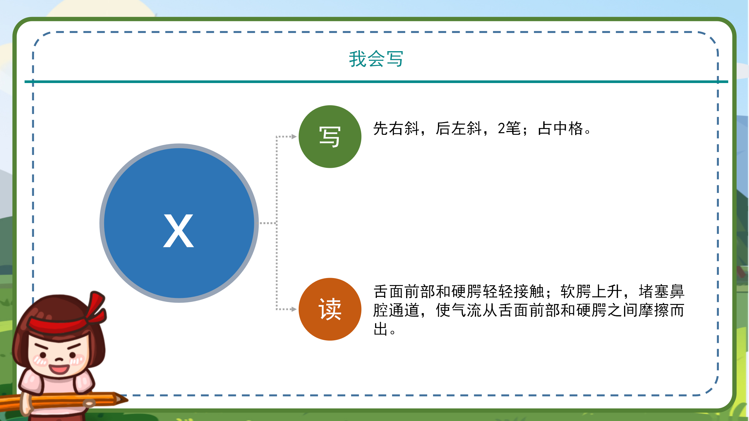 小学语文拼音《jqx》ppt课件模板PPT课件下载