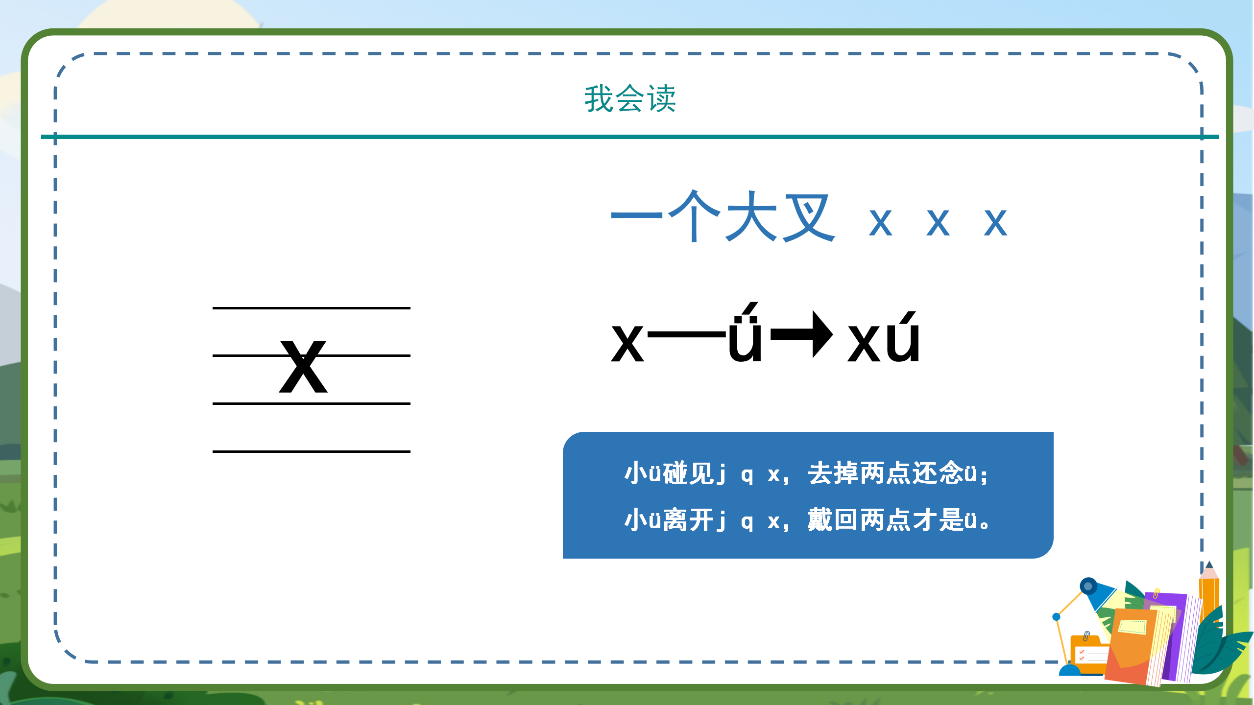 小学语文拼音《jqx》ppt课件模板PPT课件下载