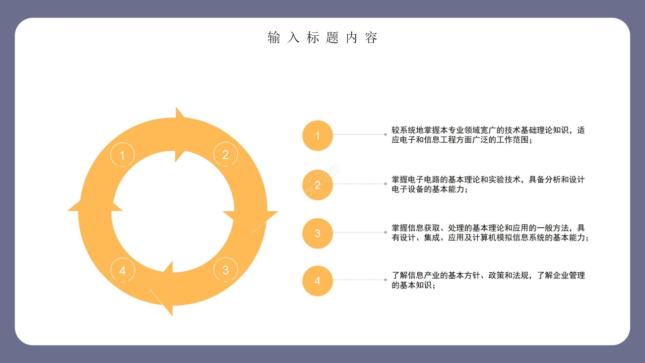 竞选学生会自我介绍ppt模板