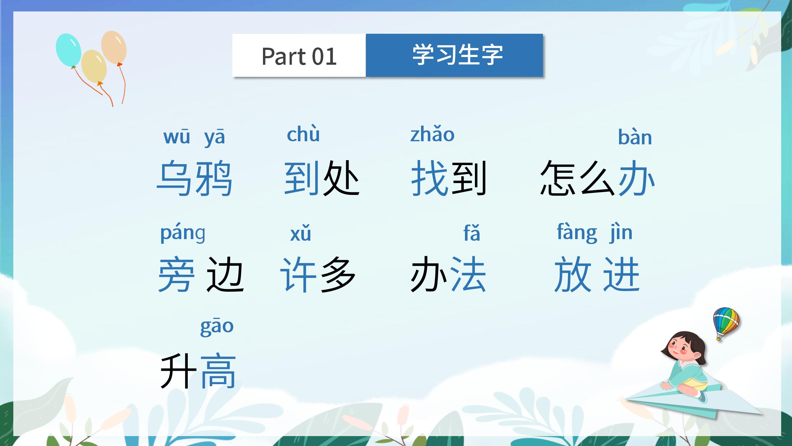 《乌鸦喝水》PPT课件下载3PPT课件下载