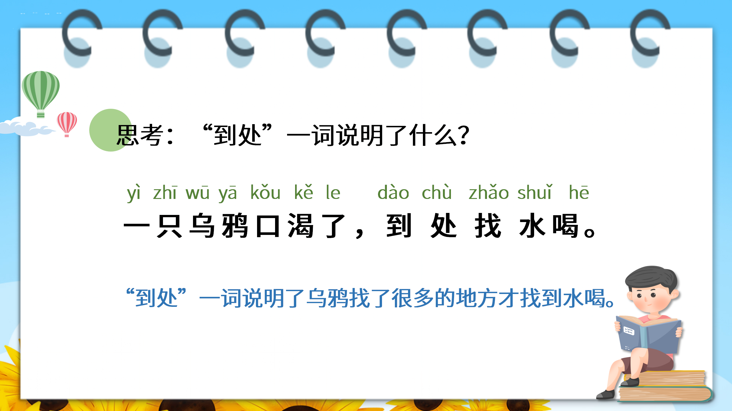 《乌鸦喝水》PPT课件17PPT课件下载