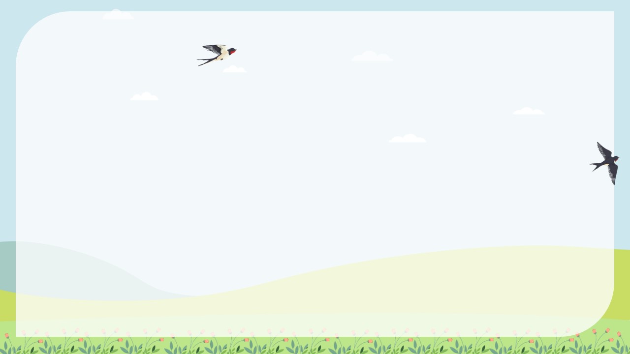 清新小学教学课件学习自我介绍演讲主题班会小女孩放风筝ppt背景图片