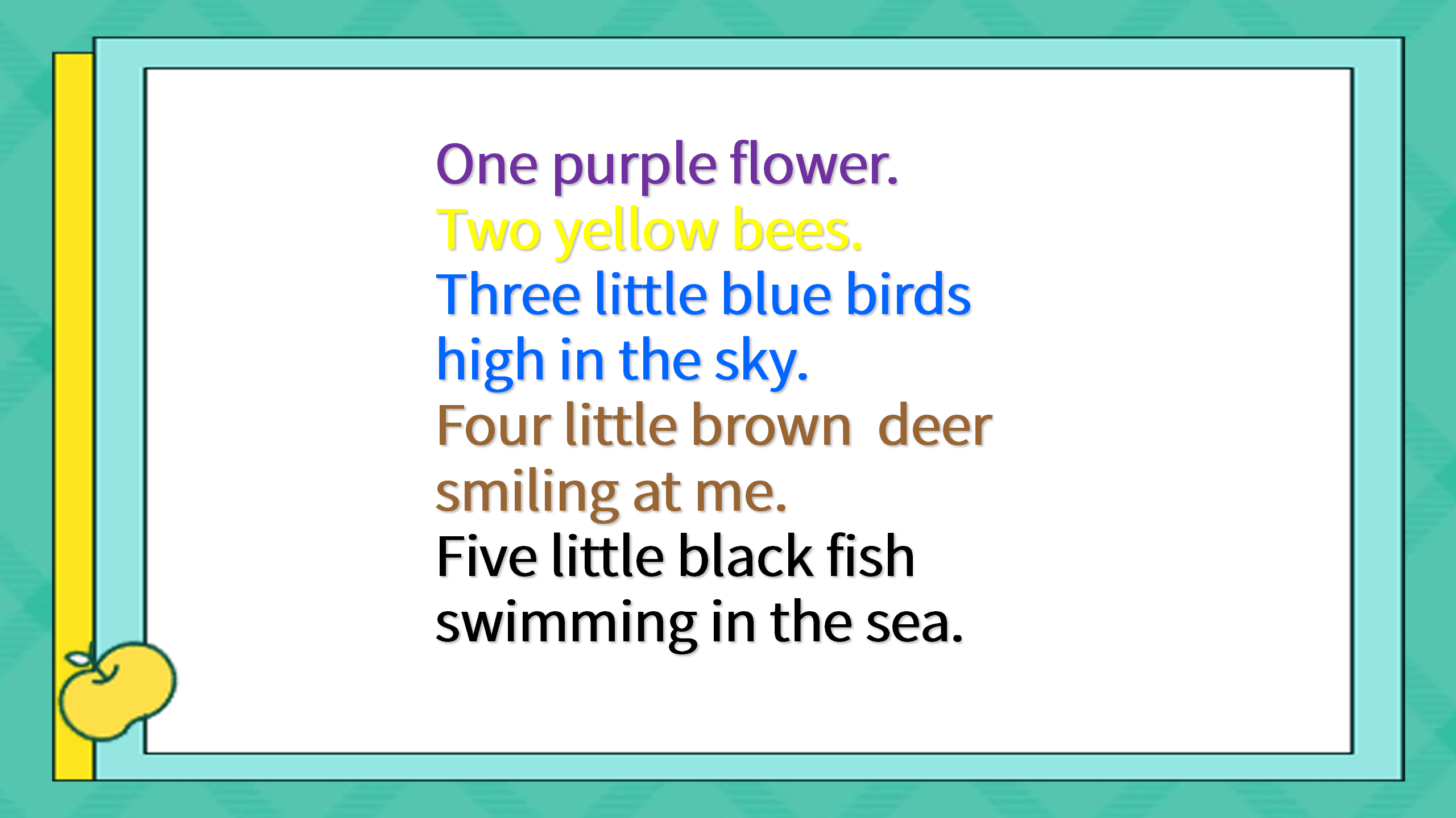 小学三年级英语《Unit2 Colours》第五课时PPT课件PPT课件下载