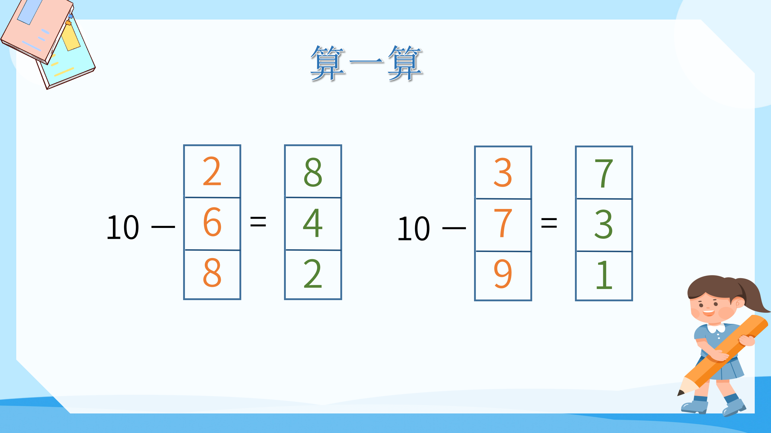 《10的加减法》PPT课件数学PPT课件下载