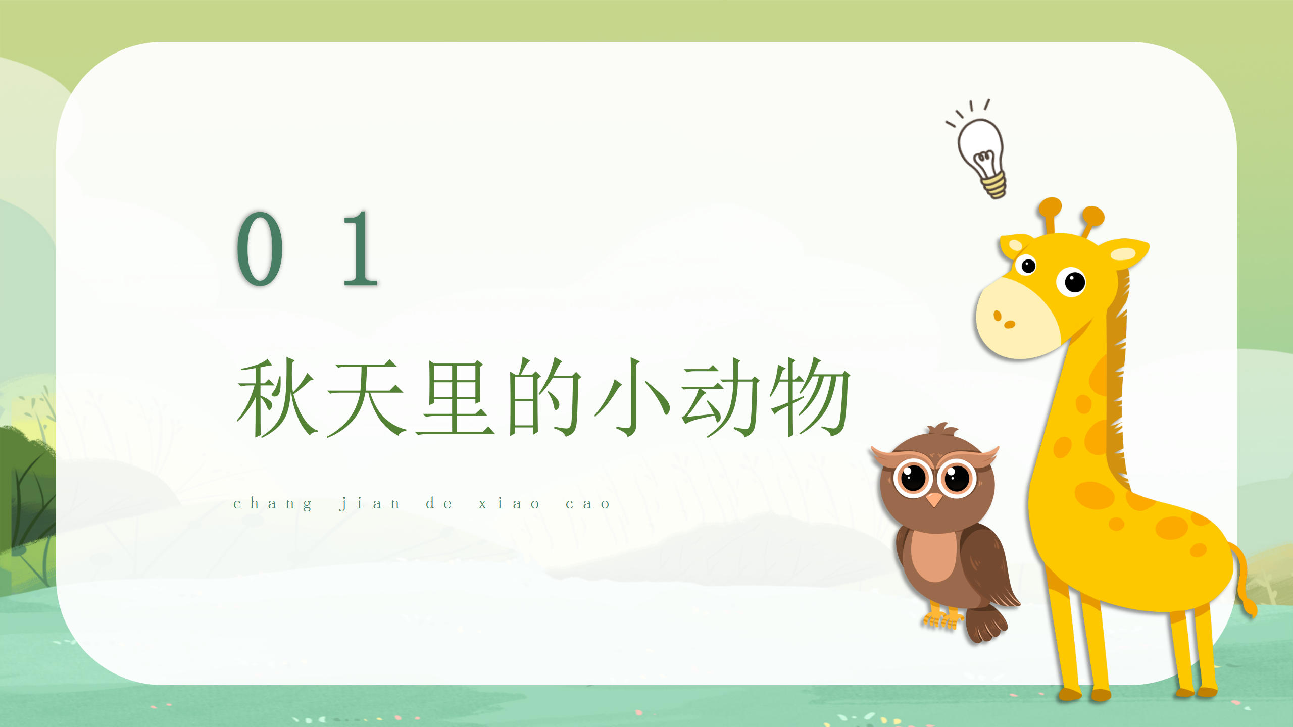 《寻访小动物》科学课件ppt模板PPT课件下载