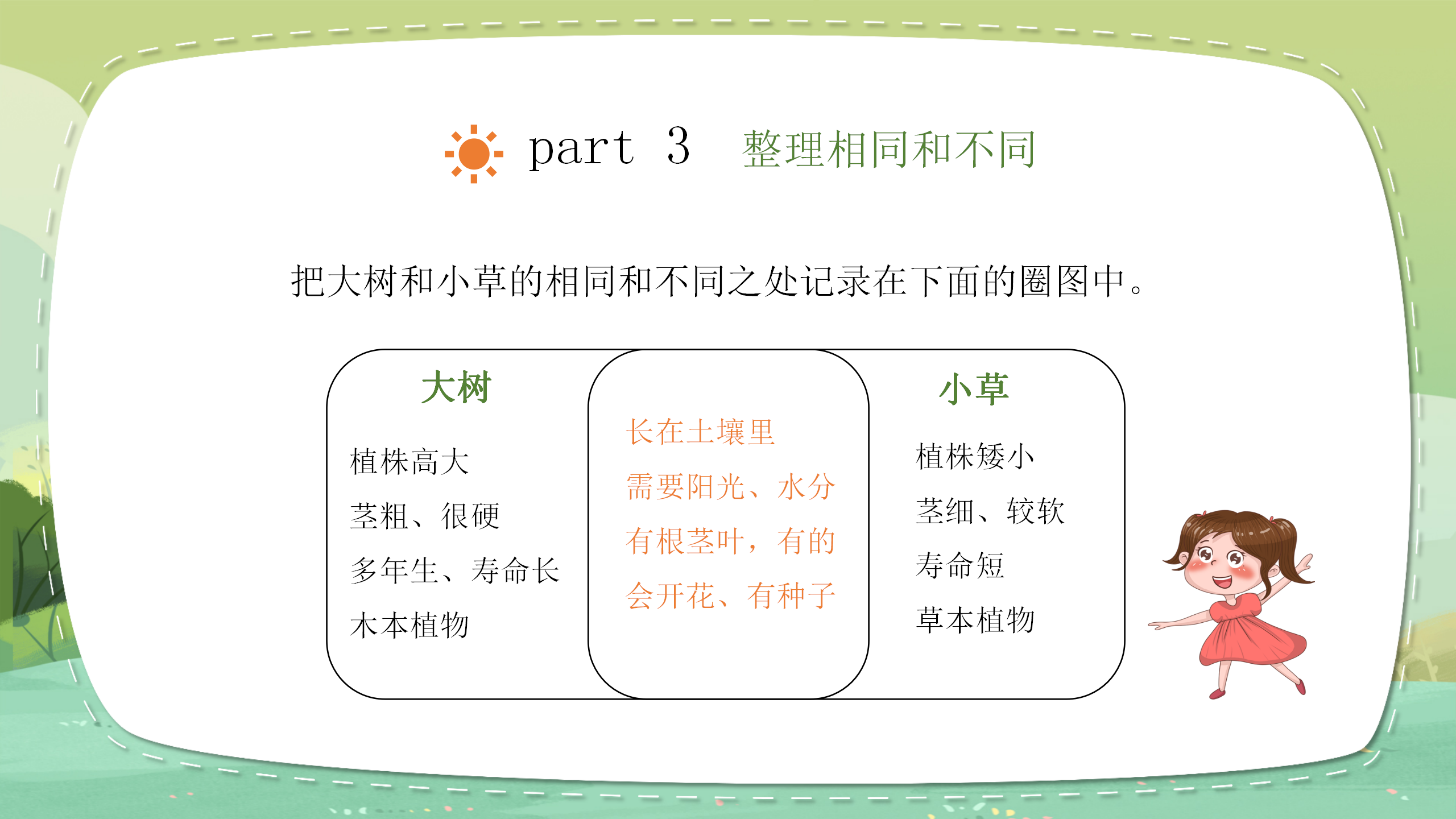 小学科学《大树和小草》教育PPT课件PPT课件下载