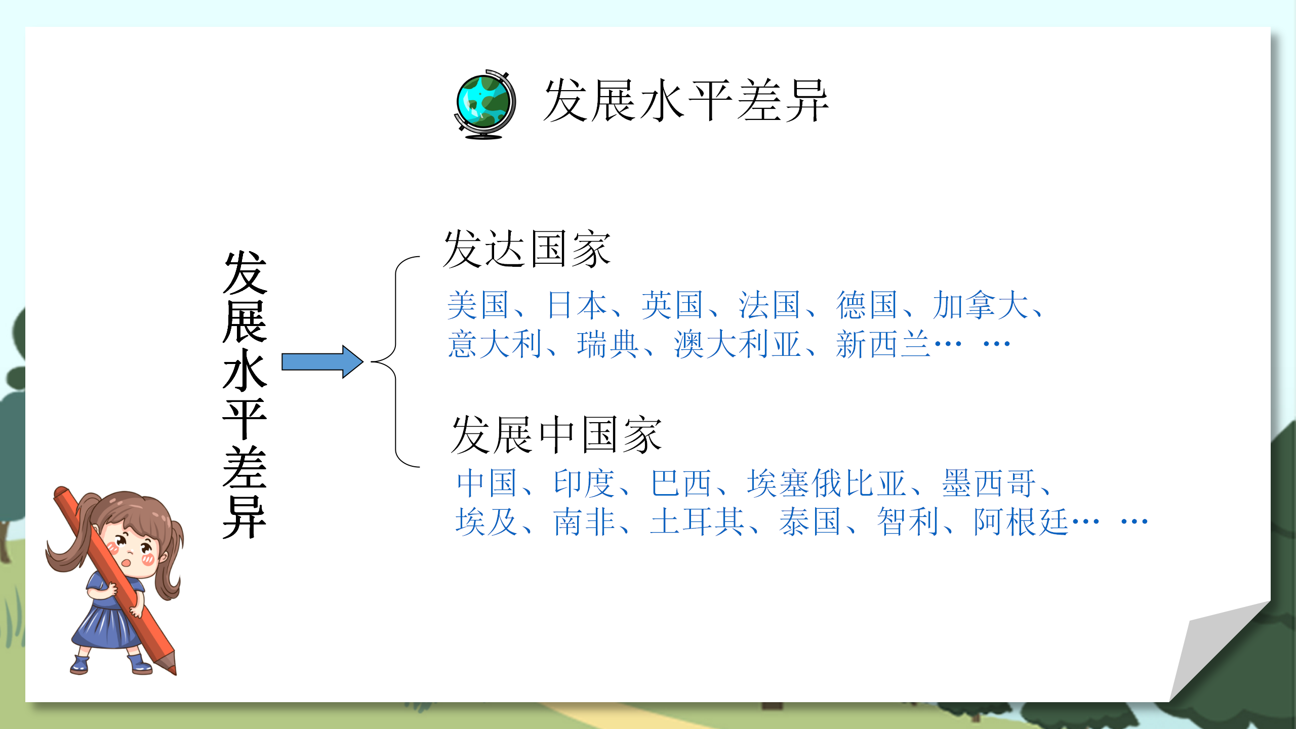 学生教育《发展与合作》地理PPT课件PPT课件下载