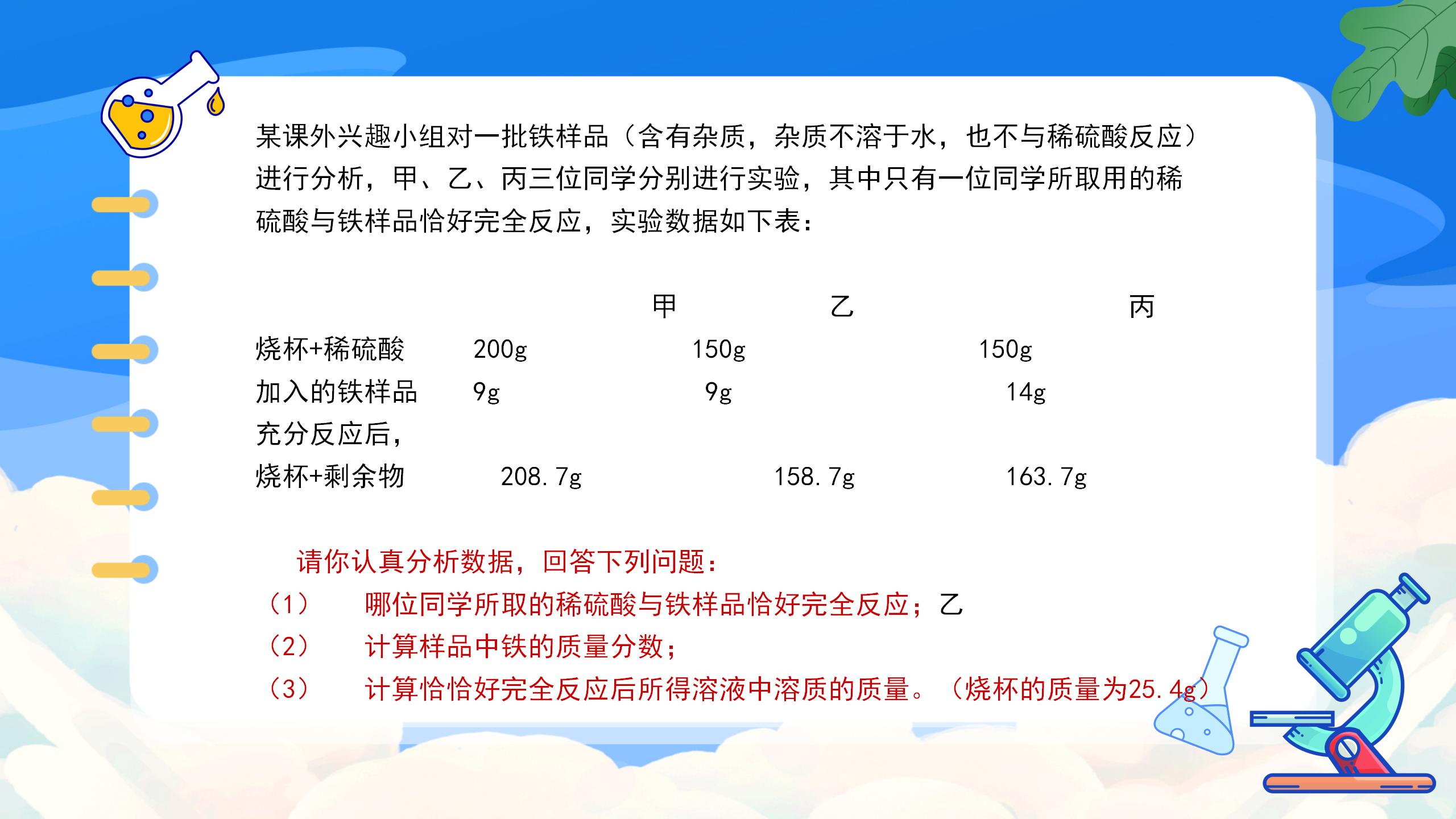 《九年级化学上册总复习》PPT课件5PPT课件下载