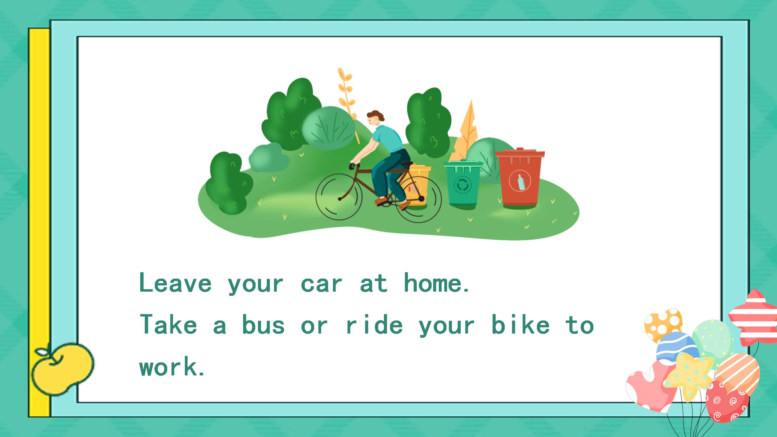 《We're trying to save the earth!》PPT课件10PPT课件下载