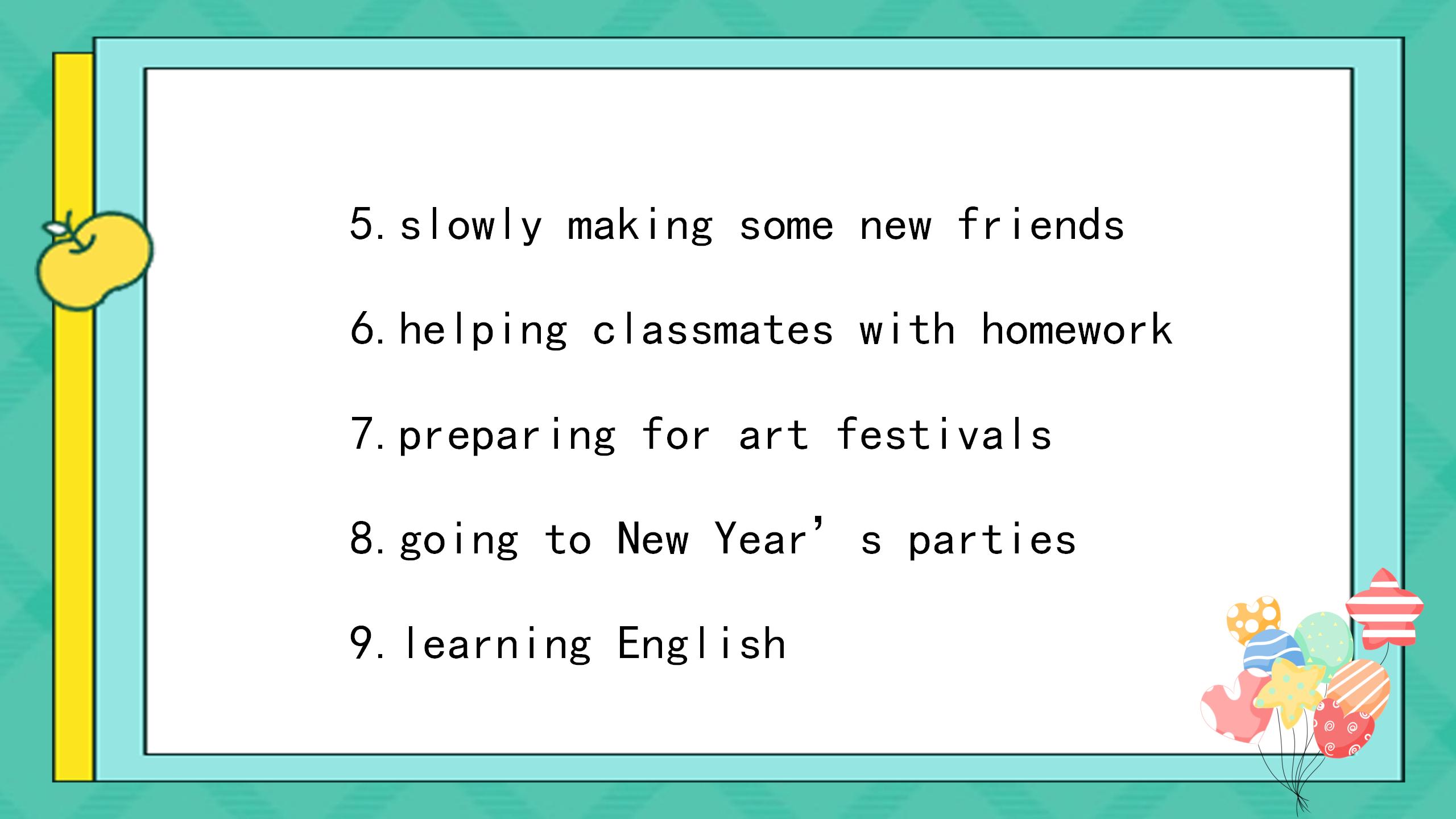 《I remember meeting all of you in Grade 7》PPT课件11PPT课件下载