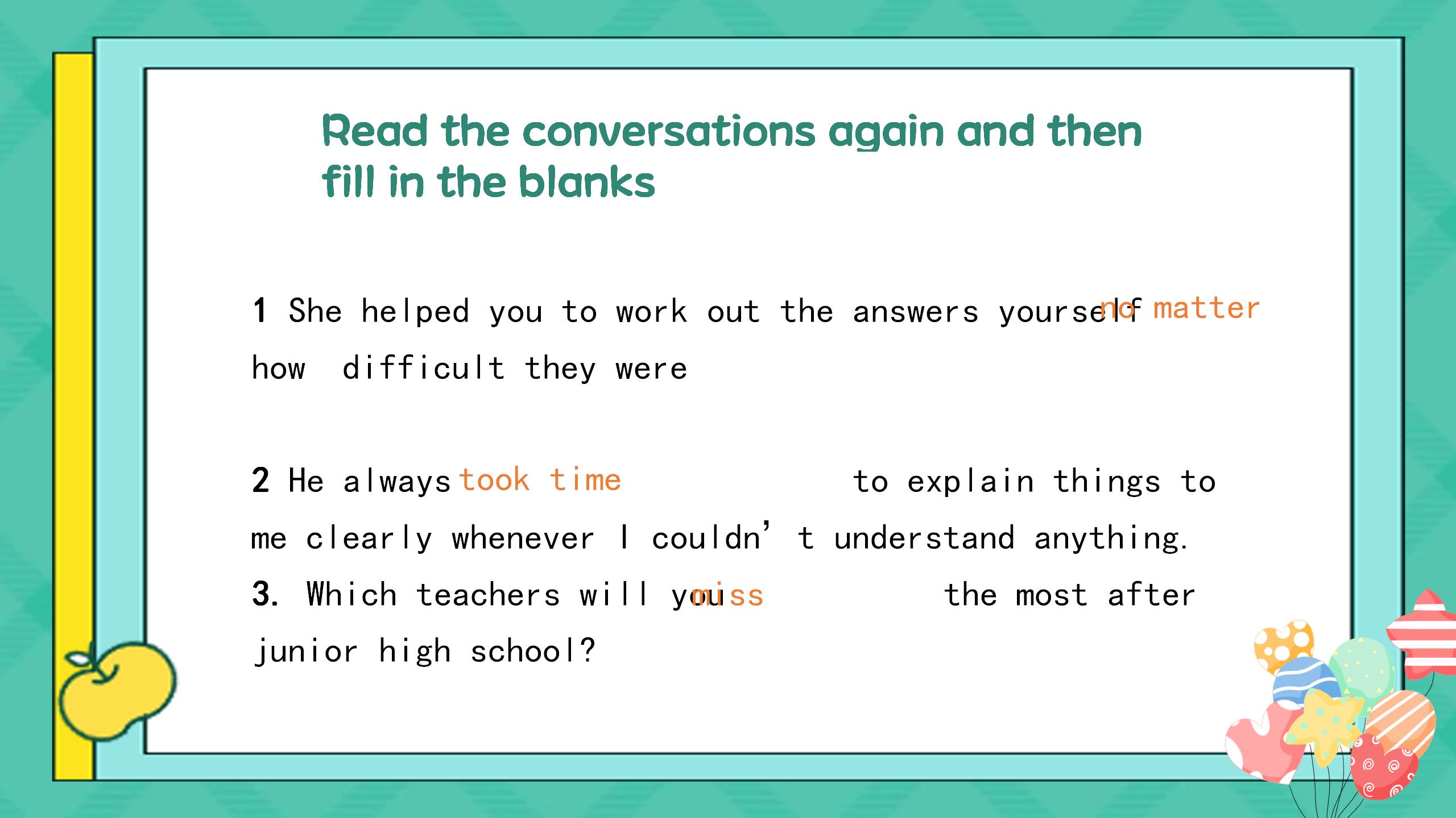 《I remember meeting all of you in Grade 7》PPT课件10PPT课件下载