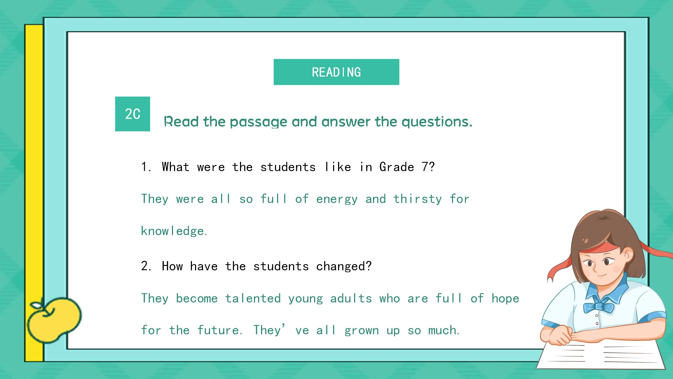 《I remember meeting all of you in Grade 7》PPT课件12PPT课件下载