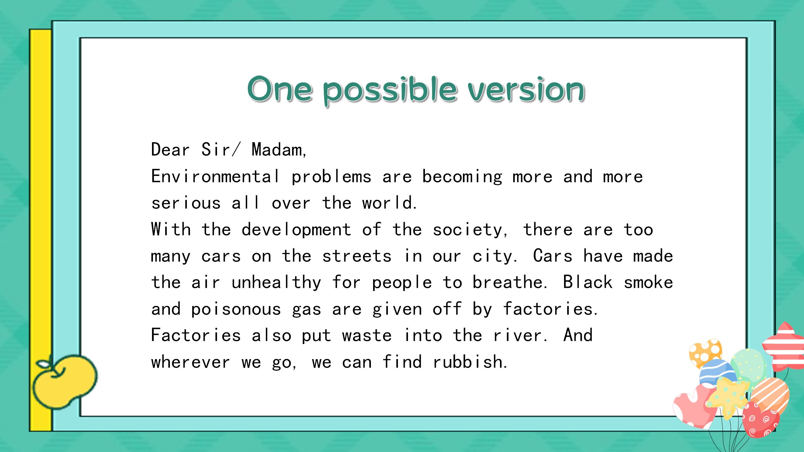 《We're trying to save the earth!》PPT课件12PPT课件下载