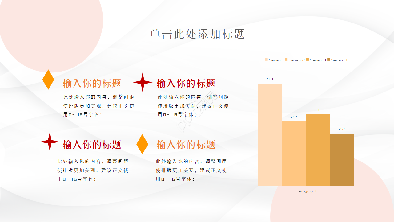 餐饮行业产品ppt模板