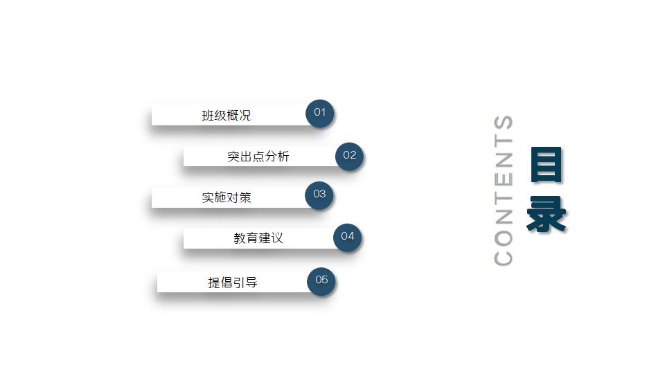 班级统计调查汇报ppt模板