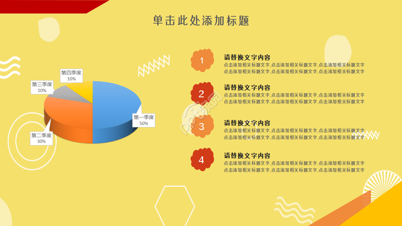 餐饮行业产品推广ppt模板