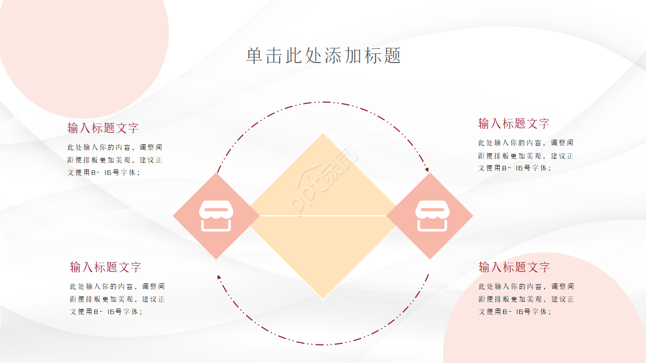 餐饮行业产品ppt模板