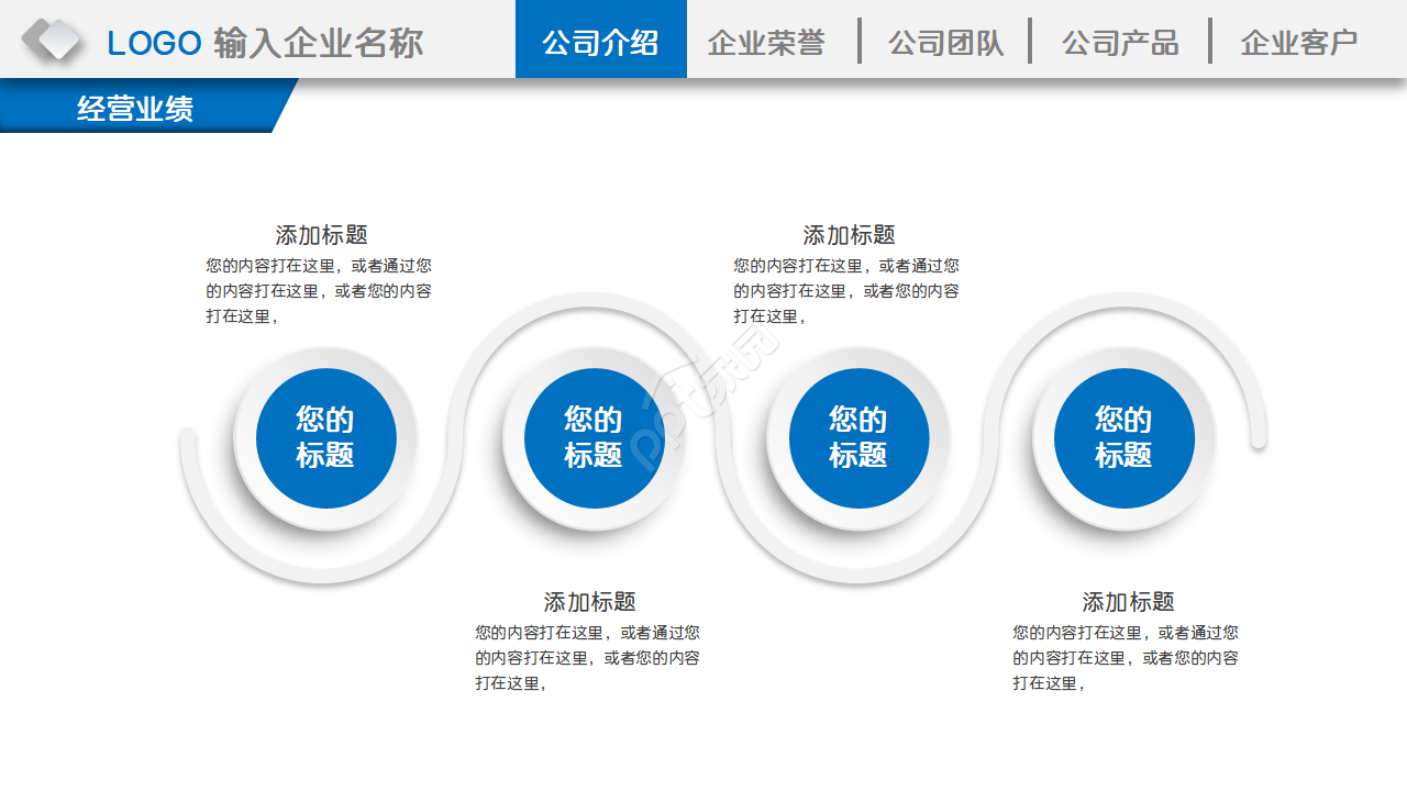 工业产品宣传册ppt模板