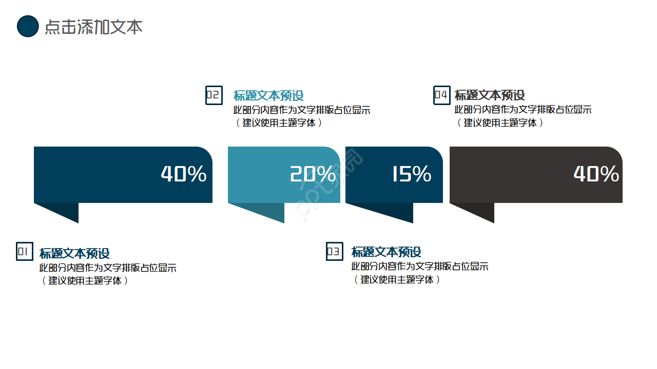 简约医院半年度工作总结ppt模板