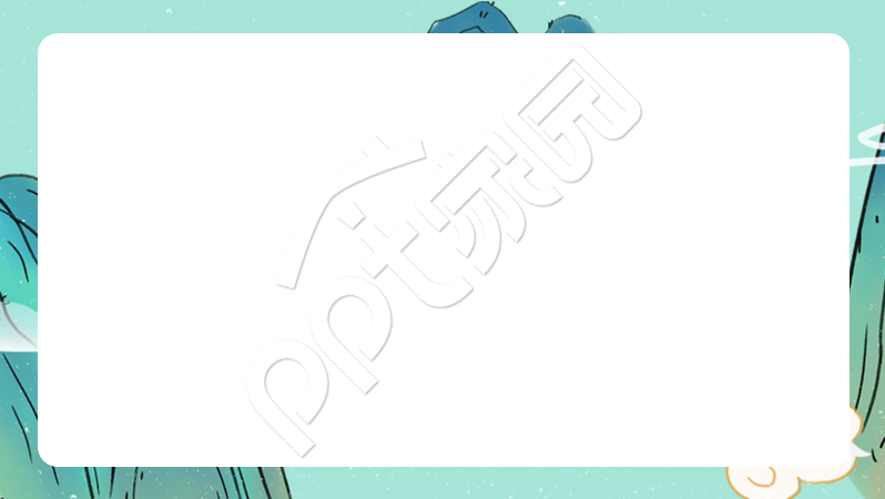 淡雅教育通用PPT模板背景