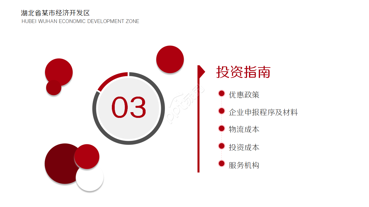 招商引资推介会ppt模板
