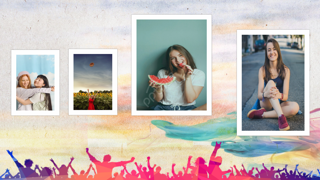 匆匆那年毕业PPT模板