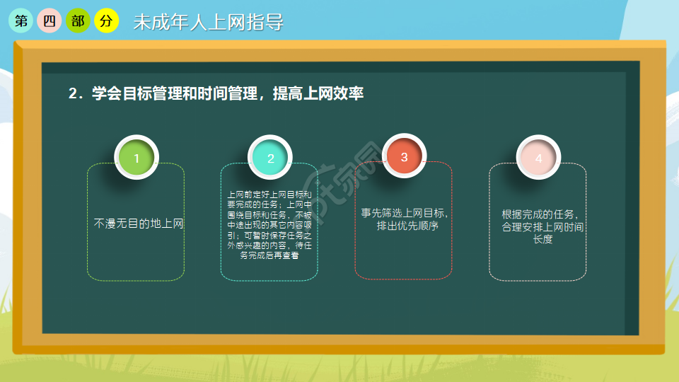 校园网络安全宣传ppt模板
