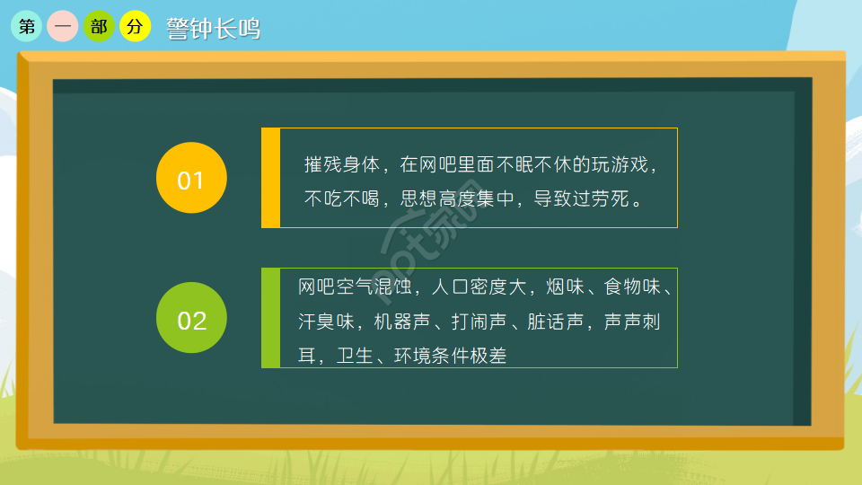 校园网络安全宣传ppt模板