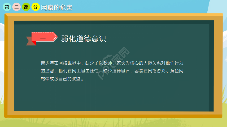 校园网络安全宣传ppt模板