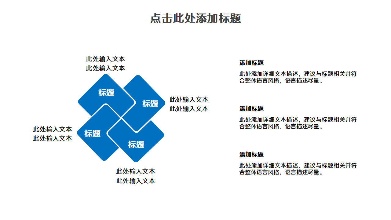 医疗器械质量管理工作商务合作汇报ppt模板