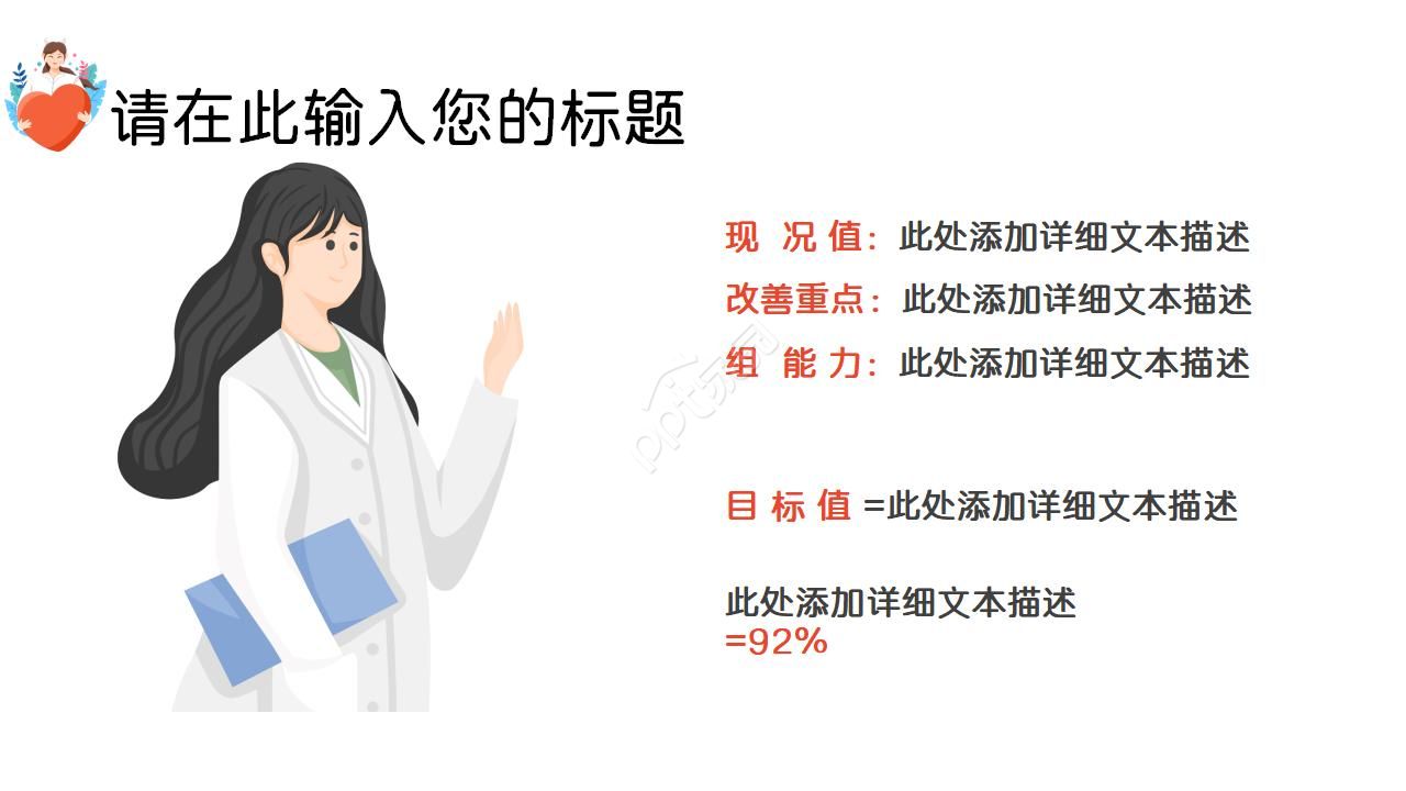 品管圈汇报精品ppt模板