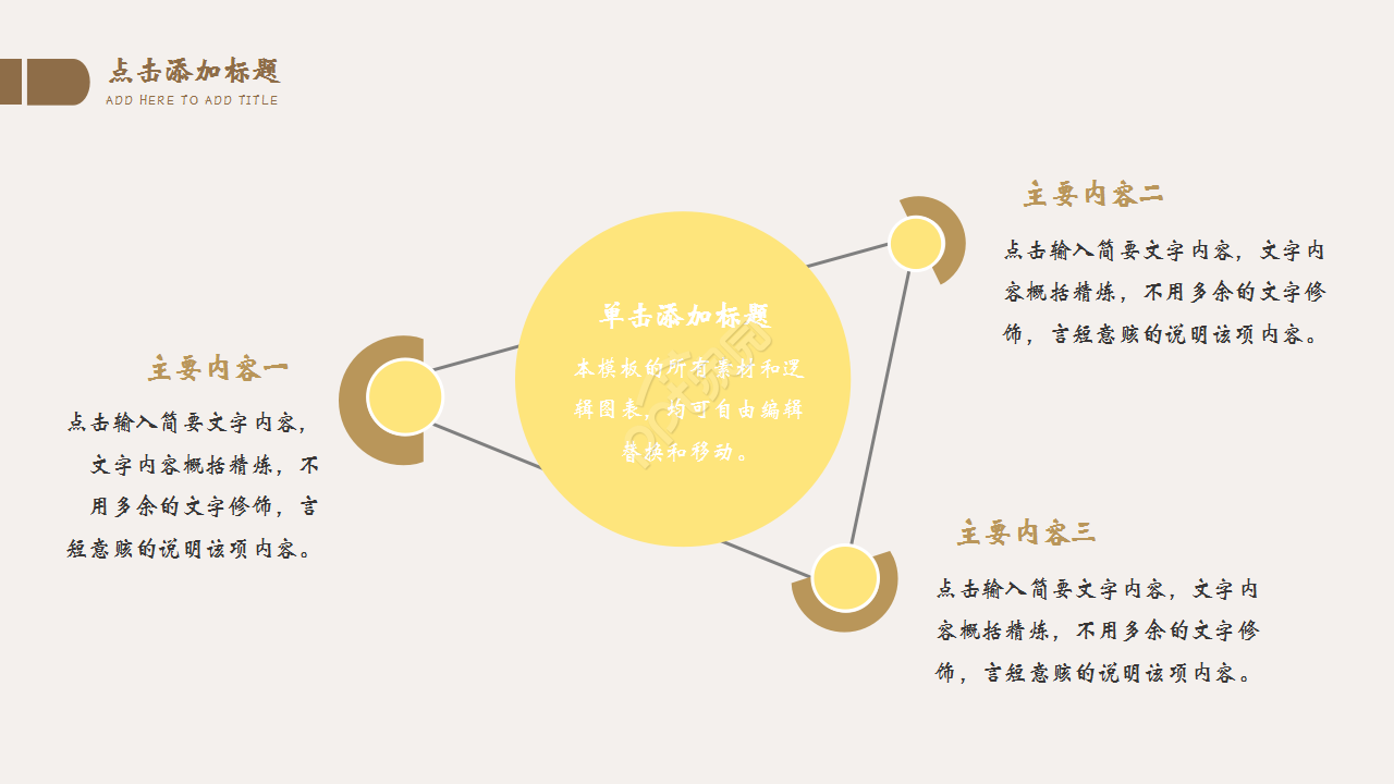 简约文艺淡雅清新教育培训企业规范PPT模板