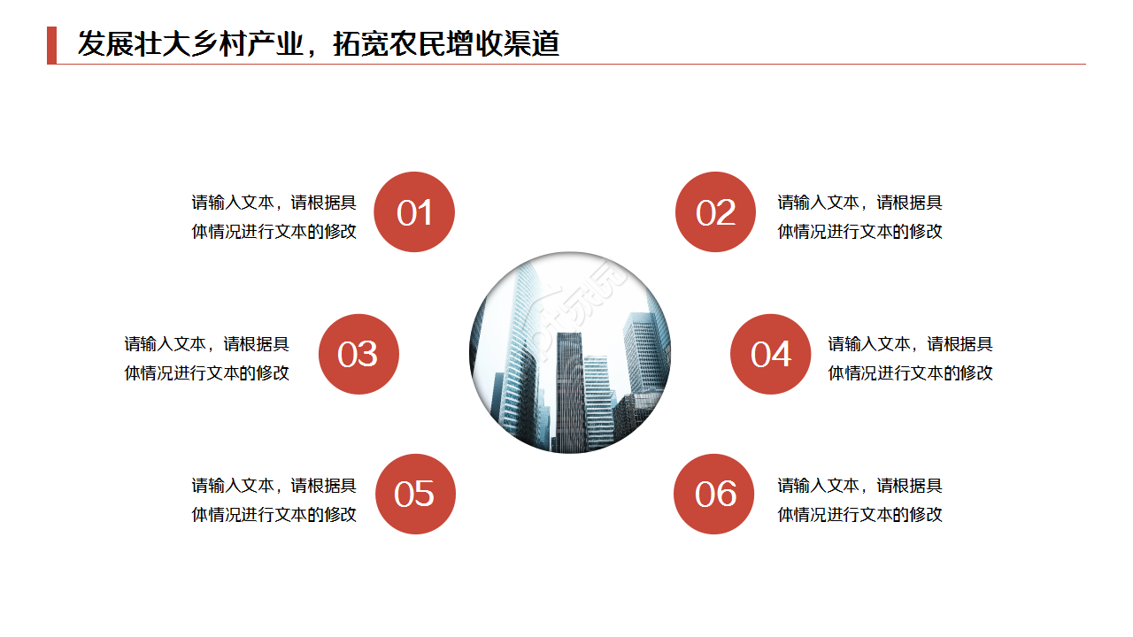 聚焦中央一号文件优先做好三农工作教育培训教学课件ppt模板