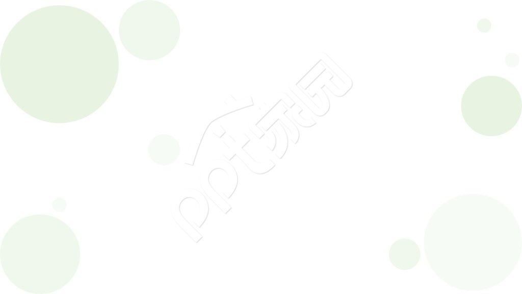 简约小清新浅绿色PPT背景图片
