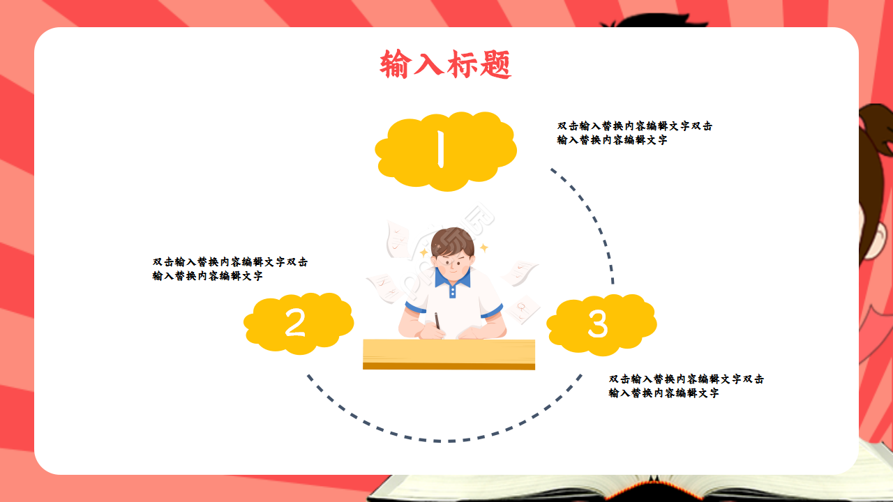 高考倒计时百日誓师教学课件部门汇报ppt模板